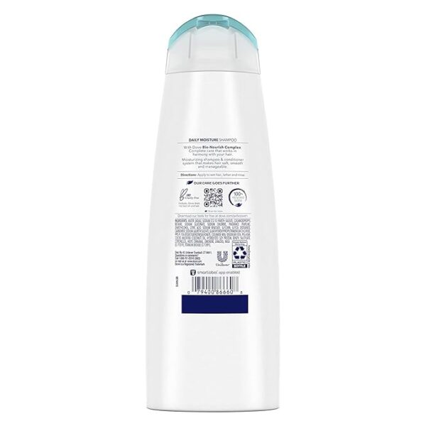 Dove Daily Moisture Shampoo 250 ml - Image 7