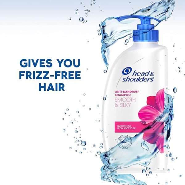 Head & Shoulders Smooth & Silky Shampoo, 675ml - Image 4