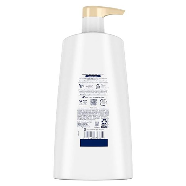 Dove Ultra Care Shampoo Coconut and Hydration for Dry Hair Shampoo