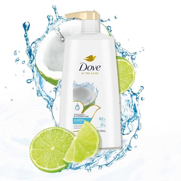 Dove Ultra Care Shampoo Coconut and Hydration for Dry Hair Shampoo - Image 5