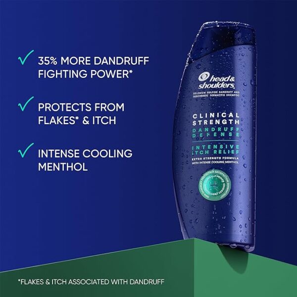 Head & Shoulders Clinical Strength Dandruff Shampoo 2 Pack - Image 7