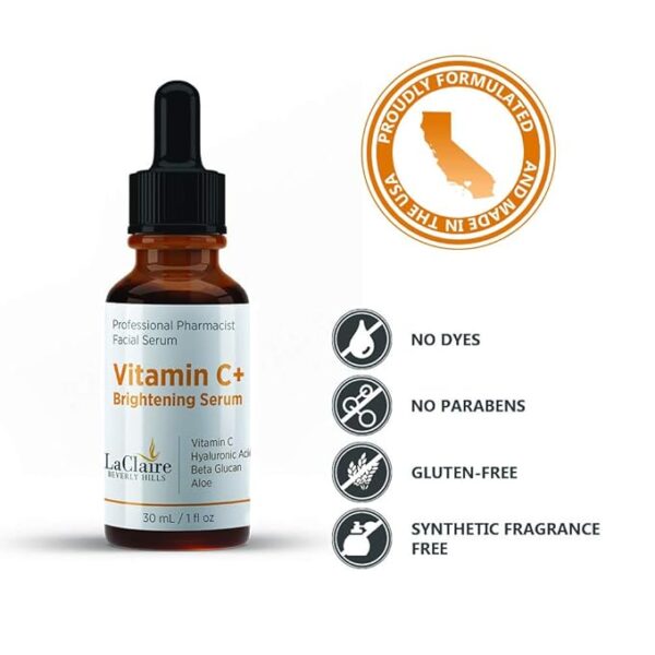 Vitamin C+ serum, Strong vitamin c serum, brightening serum for face - Image 3