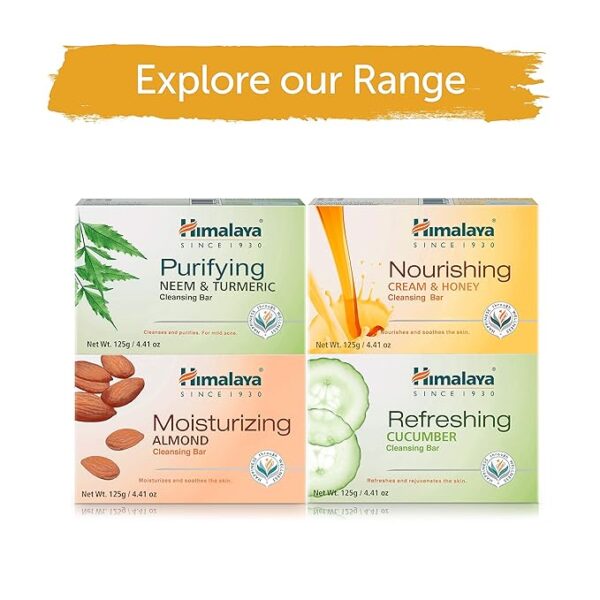 Himalaya Nourishing Cream & Honey Cleansing Bar - Image 6