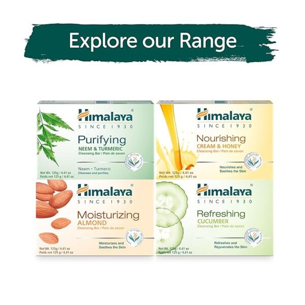 Himalaya Purifying Neem & Turmeric Cleansing Bar - Image 6