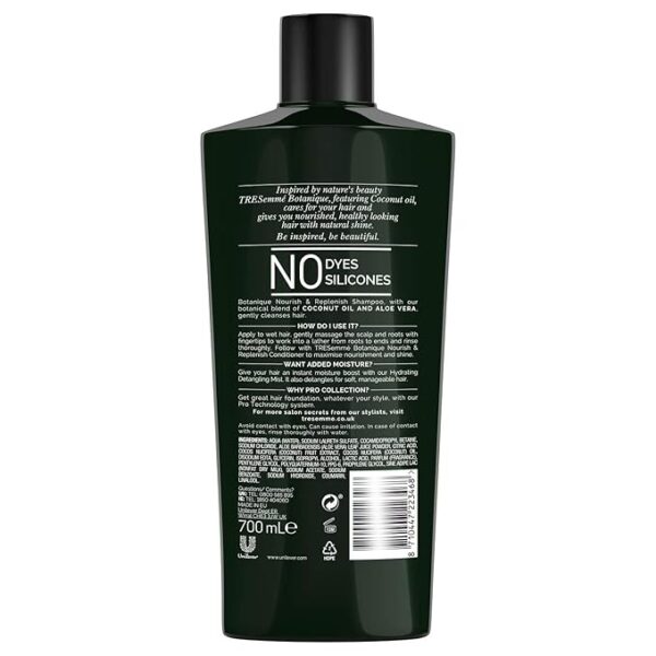 TRESemmé Botanique Nourish Hair Shampoo,700 ml - Image 2