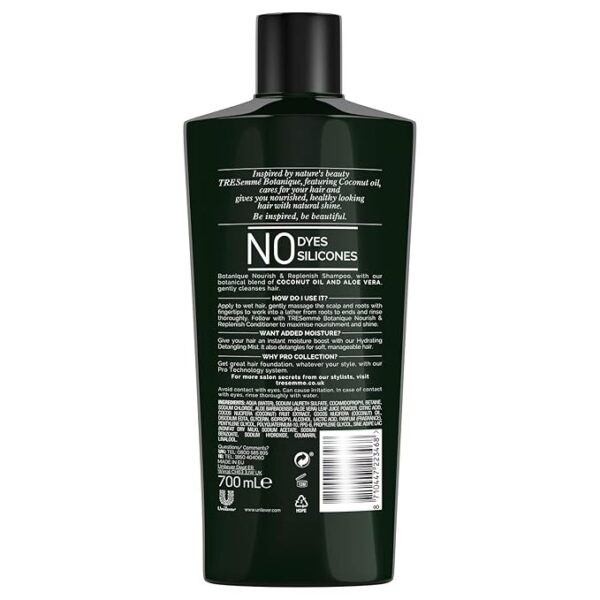 TRESemmé Botanique Nourish Hair Shampoo,700 ml - Image 7